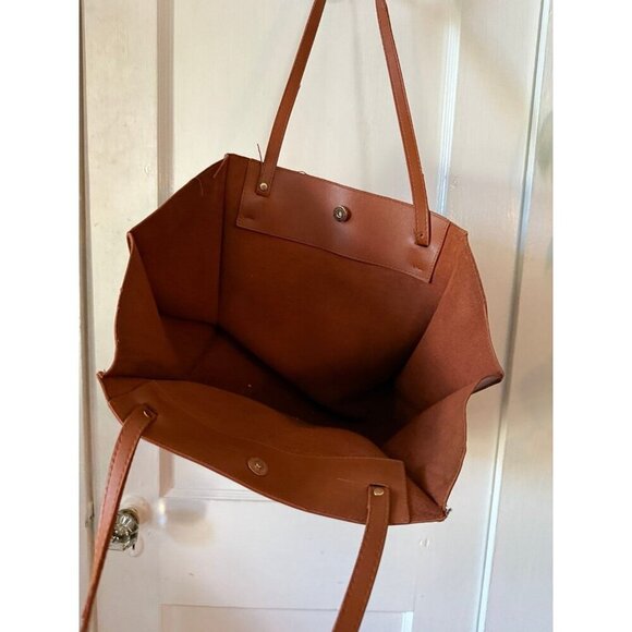 Women’s brown tote bag - Picture 7 of 12